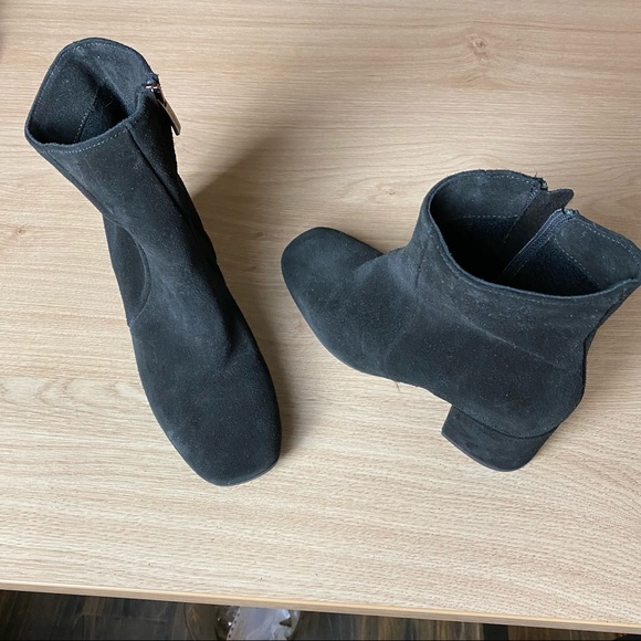 La Canadienne Woman Jiji Suede boot Women’s Size 6 rounded toe Italian suede EUC - Picture 3 of 5